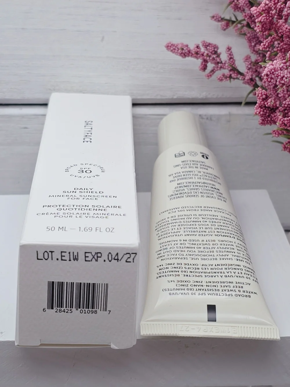 Saltyface Daily Sun Shield Mineral Sunscreen SPF 30